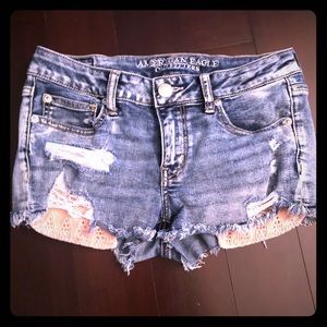 American Eagle cut off shorts